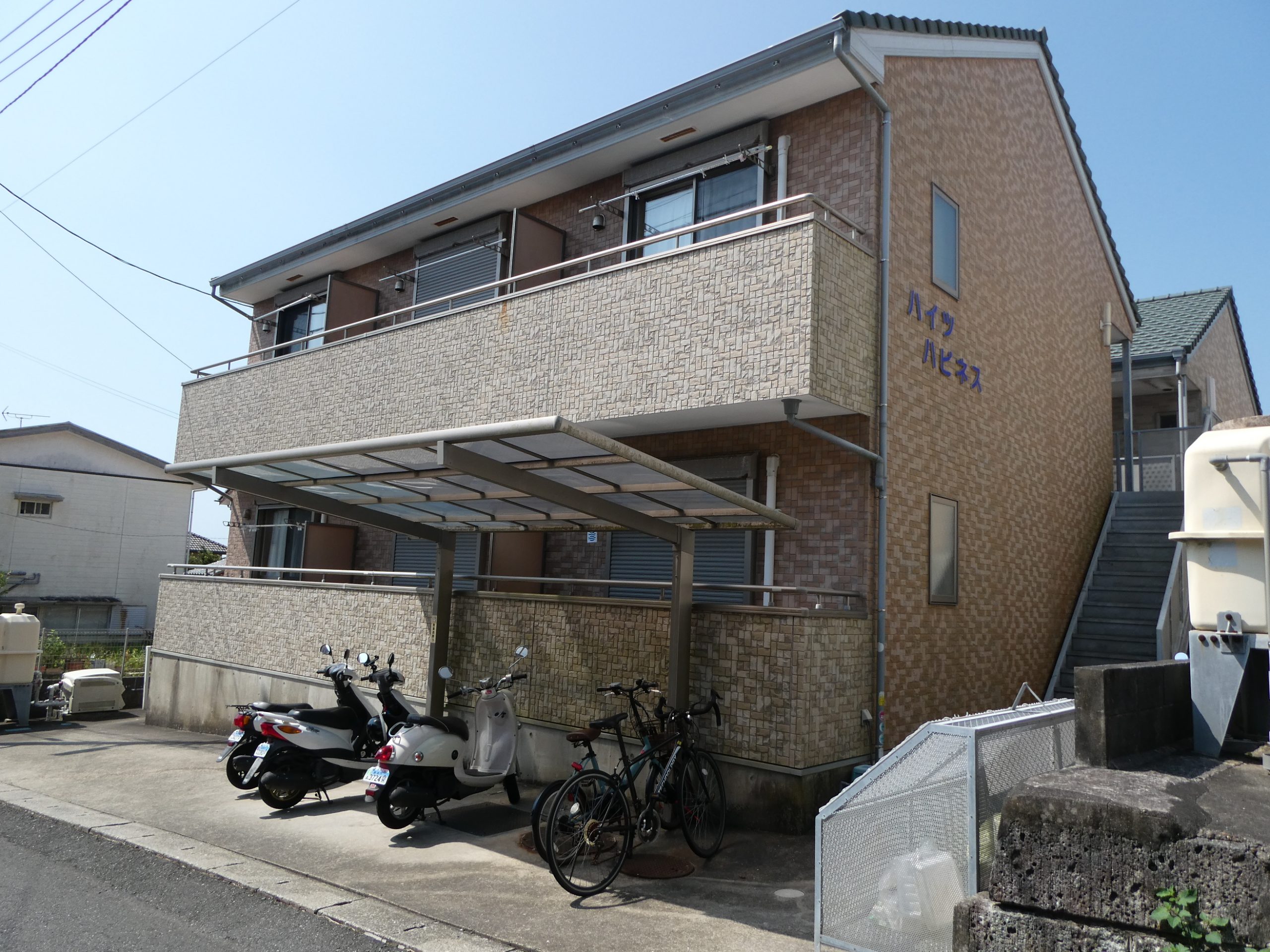 ハイツハピネス－外観