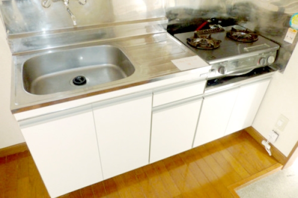 コーポ林－キッチン、ガスコンロ